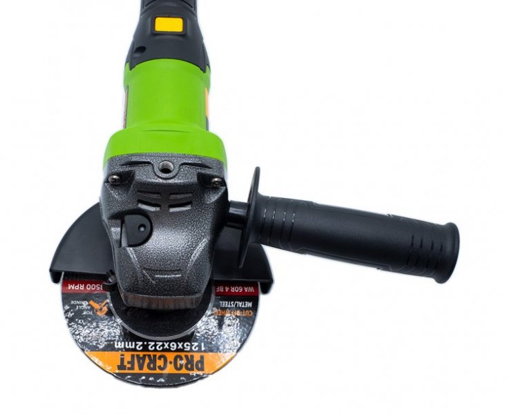 PROCRAFT PGA20 bezuhlíková aku úhlová bruska 125mm LiIon 20V 2x 4Ah Obrázek