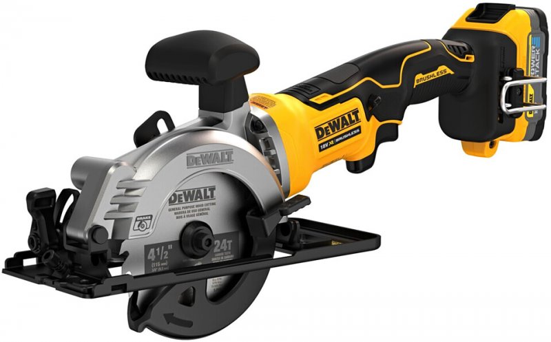 DeWALT DCS571E1T (1x1,7Ah PowerStack) aku okružní pila - verze bez nabíječky Obrázek
