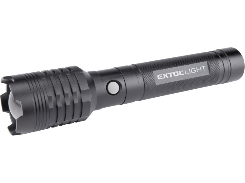 EXTOL LIGHT 43136 svítilna 4000lm COB LED zoom, USB s powerbankou, 60W