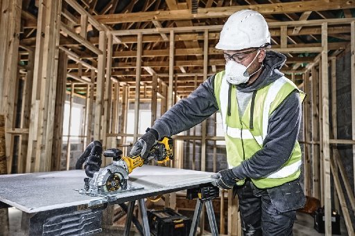 DeWALT DCS571E1T (1x1,7Ah PowerStack) aku okružní pila - verze bez nabíječky Obrázek