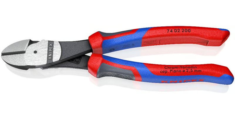 KNIPEX 7402200 stranové štípací kleště silové 200mm Obrázek