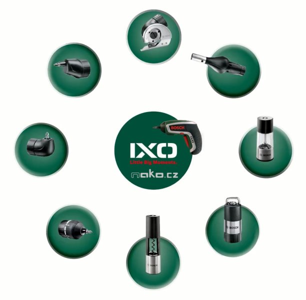 BOSCH nástavec mlýnek na koření pro IXO Obrázek