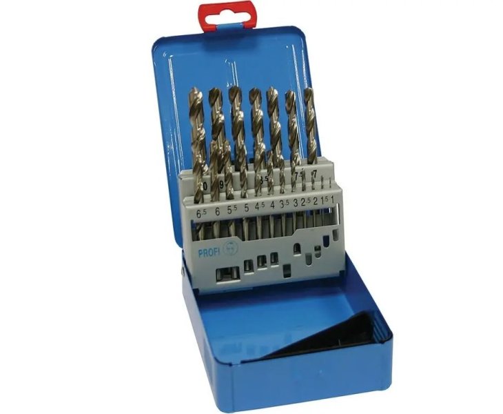 Nástroje CZ sada vrtáků 1-10mm 221121 HSS 19-DÍLNÁ, SV338RNHSS-19K