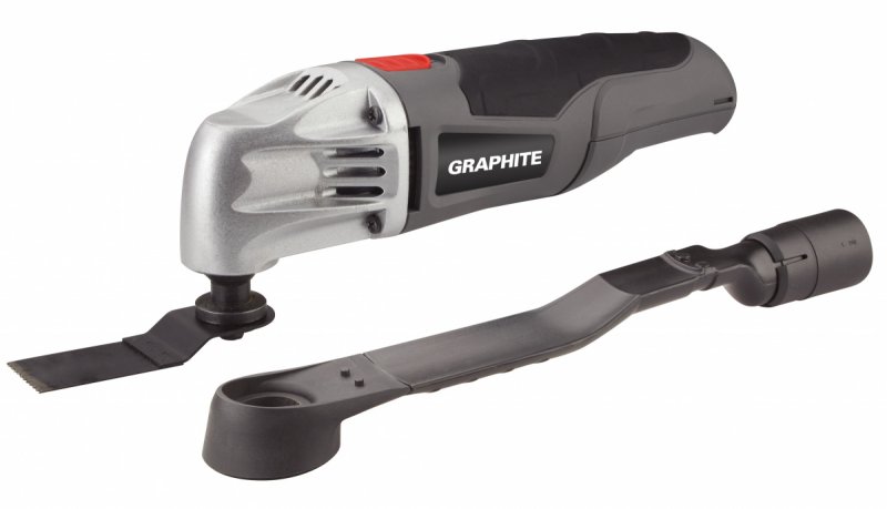 GRAPHITE 59G020 multifunkční oscilační bruska s příslušenstvím Obrázek