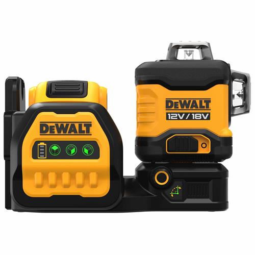 DeWALT DCE089D1G18 3x360 zelený laser (1x2Ah) Obrázek
