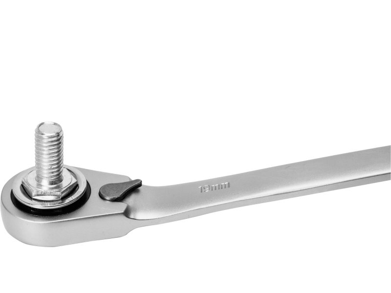 EXTOL PREMIUM 8816101 klíč ráčnový tvarovaný se sadou vložek 8-19mm 11ks CrV Obrázek