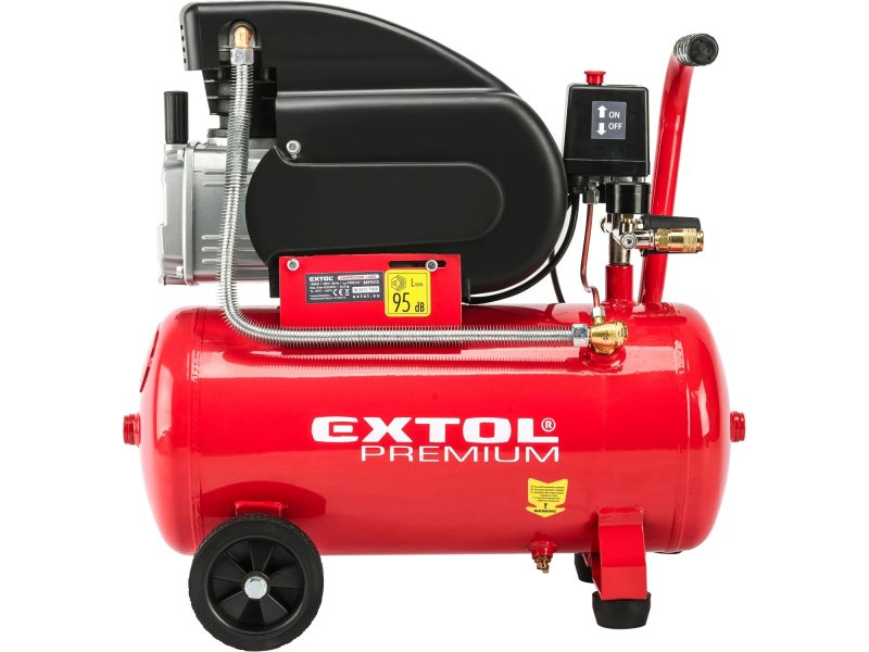 EXTOL PREMIUM 8895310 kompresor olejový, 1500W, 24 l Obrázek