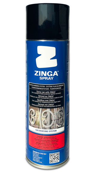ZINGA SPRAY 500ml antikorozní nátěr na kov Obrázek