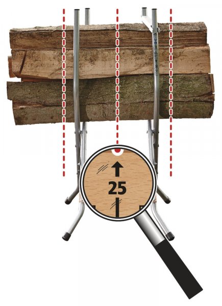 WOLFCRAFT SB60 koza na řezání dřeva, kozlík 5119000 Obrázek