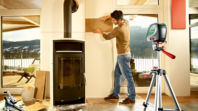 BOSCH UniversalLevel 3 křížový laserový nivelační přístroj 0603663900 Obrázek