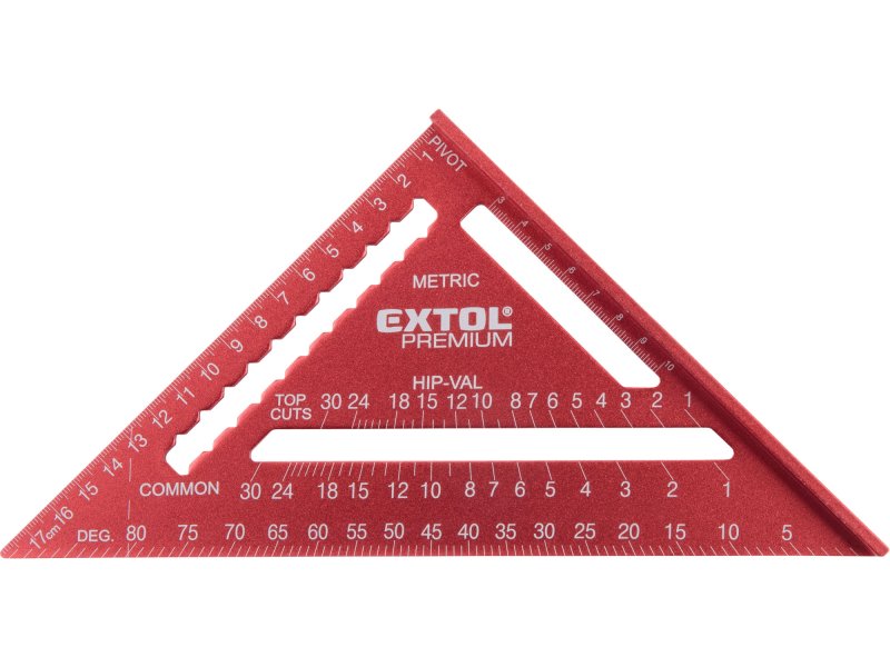 EXTOL PREMIUM 8825100 úhelník tesařský - truhlářský víceúčelový, 180mm, kov Obrázek