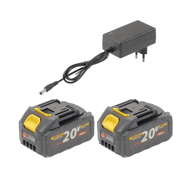 PROCRAFT ATA-40C/20SH/CH/FACE-GUARD aku křovinořez LiIon 20V 2x 4Ah + příslušenství Obrázek