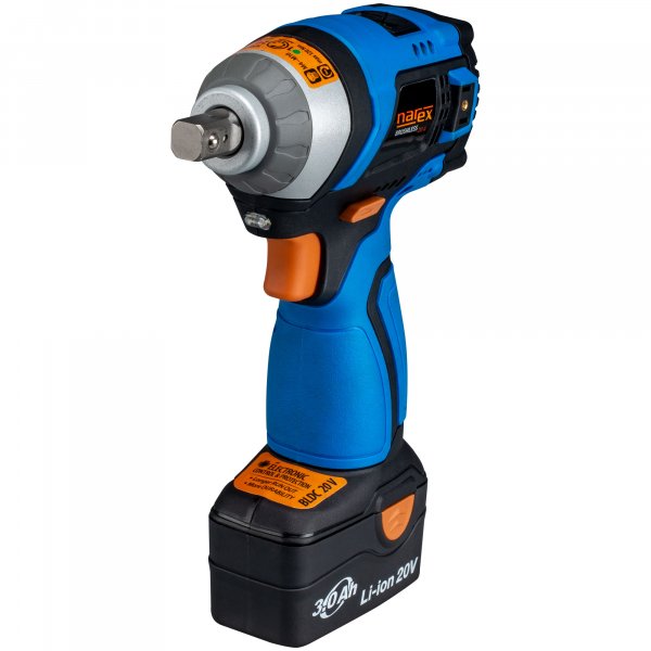NAREX ASR 203-3SB (2x3Ah) 1/2" bezuhlíkový aku rázový utahovák s regulací Obrázek