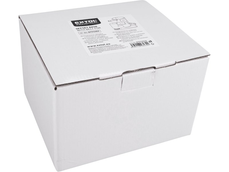 EXTOL INDUSTRIAL 8793302A frézovací základna odsazená Obrázek