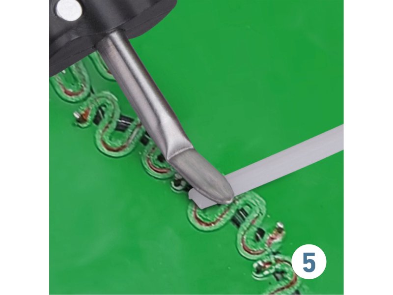 EXTOL PREMIUM 8891505 aku svářečka sponkovací na plasty 4V LiIon 2Ah USB Obrázek