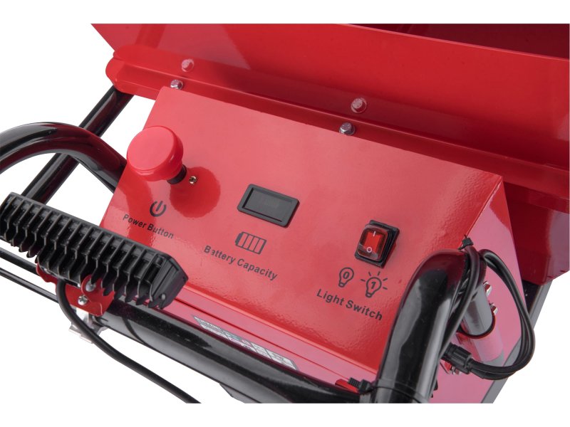 EXTOL PREMIUM 8891591 aku transportér s pojezdem 400kg, 200l, 54V LiIon 15Ah Obrázek