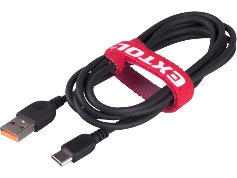 EXTOL ENERGY 42090 kabel USB, USB-C–USB-A, 1,5m Obrázek