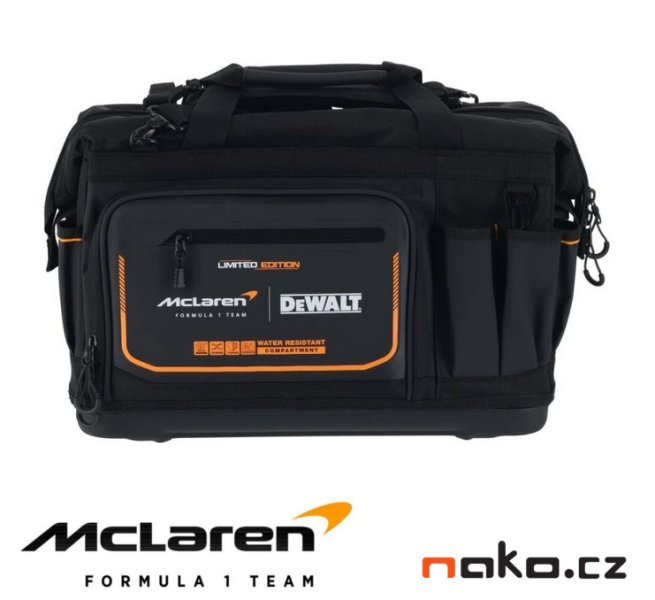 DeWALT DWST60104-9 brašna na nářadí limitovaná edice McLaren F1 Team Obrázek