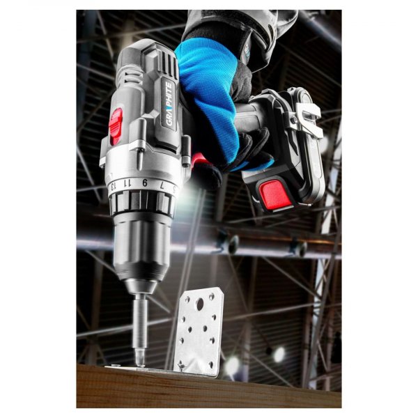 GRAPHITE ENERGY+ 58G000-PS14 aku vrtačka 18V Li-Ion Obrázek