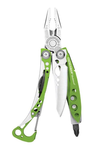 LEATHERMAN SKELETOOL SUBLIME GREEN multitool, 832208 Obrázek