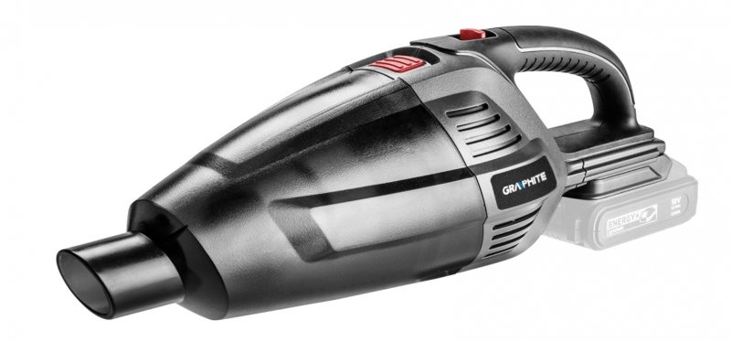 GRAPHITE ENERGY+ 58G097 aku ruční vysavač 18V LiIon bez akumulátoru Obrázek