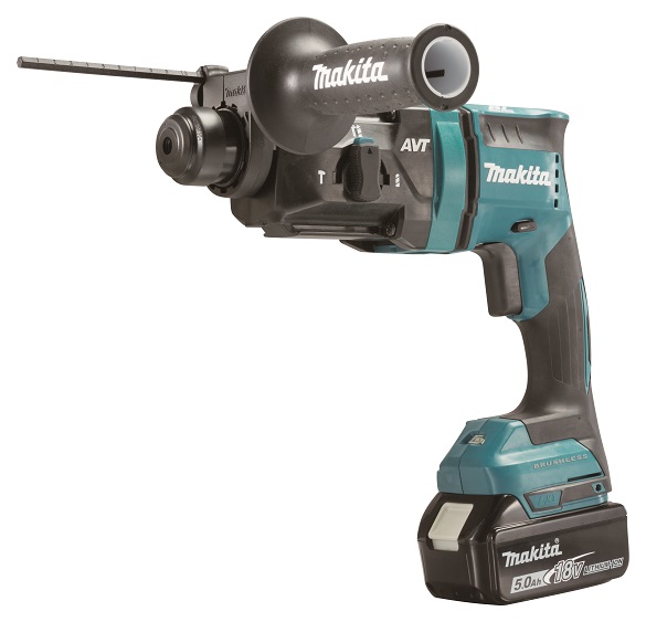 MAKITA DHR182RTJ aku kombinované kladivo Li-ion LXT 18V/5,0Ah, Makpac