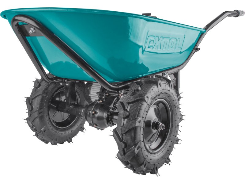 EXTOL INDUSTRIAL 8791941 aku kolečko stavební 100 lit. 260 kg SHARE20V 40V LiIon bez aku Obrázek