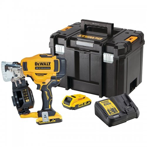 DeWALT DCN45RND2 (2x2Ah) 18V aku hřebíkovačka s bubnovým zásobníkem