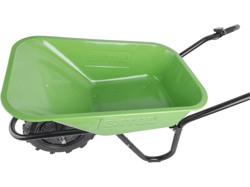 EXTOL CRAFT 402600 stavební aku kolečko bezuhlíkové 80 lit. 500W 24V Pb 12Ah Obrázek