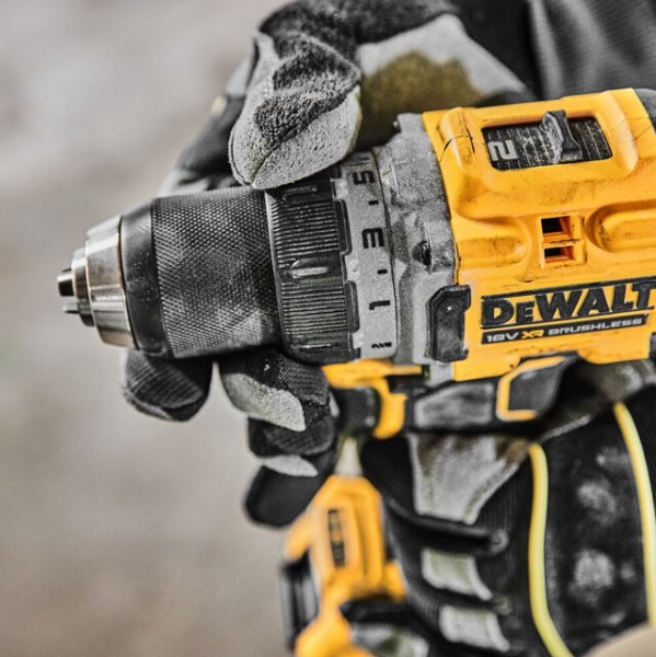 DeWALT DCD800E2T (2x aku PowerStack) bezuhlíková aku vrtačka - 90 Nm Obrázek