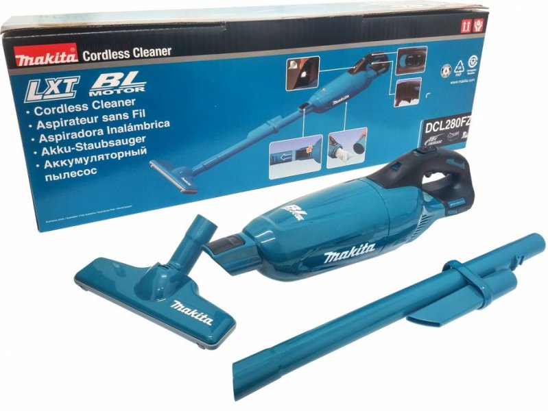 MAKITA DCL280FZ Aku vysavač 18V LXT bez aku Obrázek