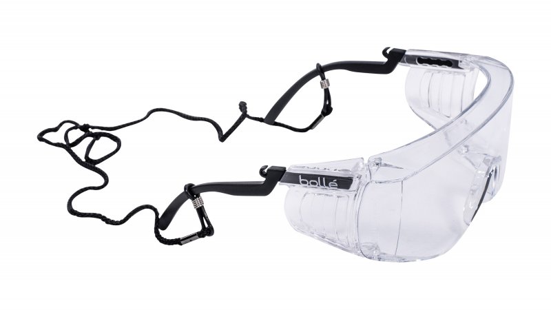BOLLE SQUALE brýle ochranné čiré na dioptrické brýle Obrázek