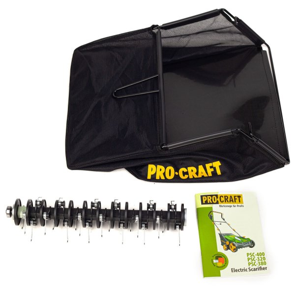 PROCRAFT PSC380 elektrický vertikutátor - provzdušňovač 1800W 2 v 1 Obrázek