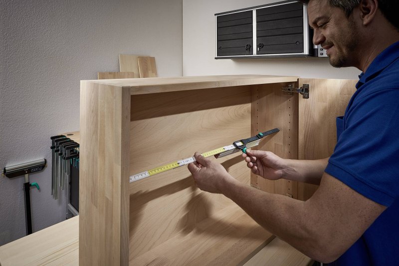 WOLFCRAFT 5223000 adaptér pro skládací metry pro vnitřní měření Obrázek