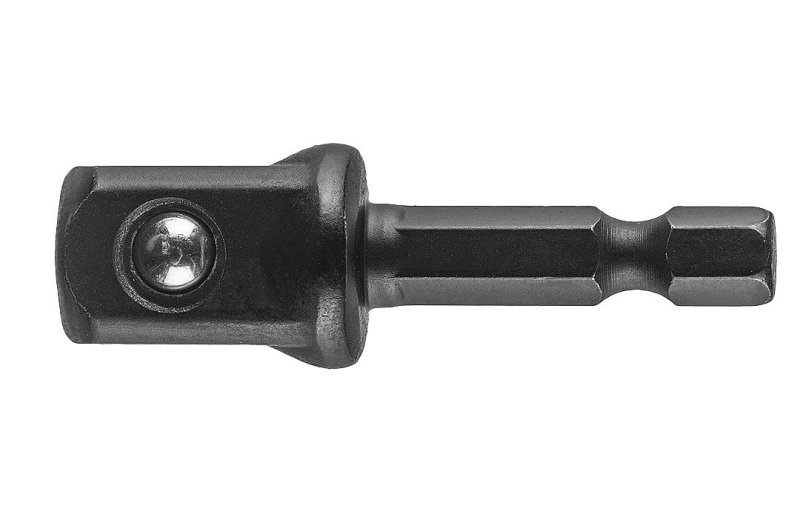NEO TOOLS adaptér 1/4" šestihran na 1/2" čtyřhran pro rázové utahováky