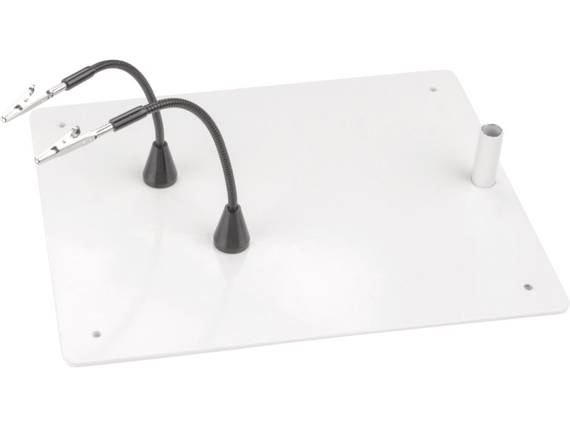 EXTOL LIGHT 43162A základna s držáky pro stolní lupu