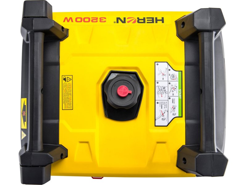 HERON 8896220 elektrocentrála digitální invertorová 5,4HP/3,2kW Obrázek