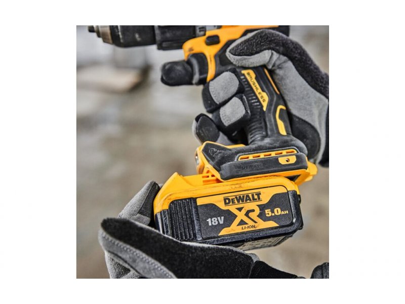 DeWALT DCD805 + Tstak (verze bez aku) aku bezuhlíková vrtačka s příklepem Obrázek