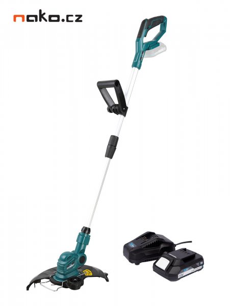 XTLINE Aku strunová sekačka na trávu 18 V + baterie 2.0 Ah + nabíječka 2.4 A Obrázek