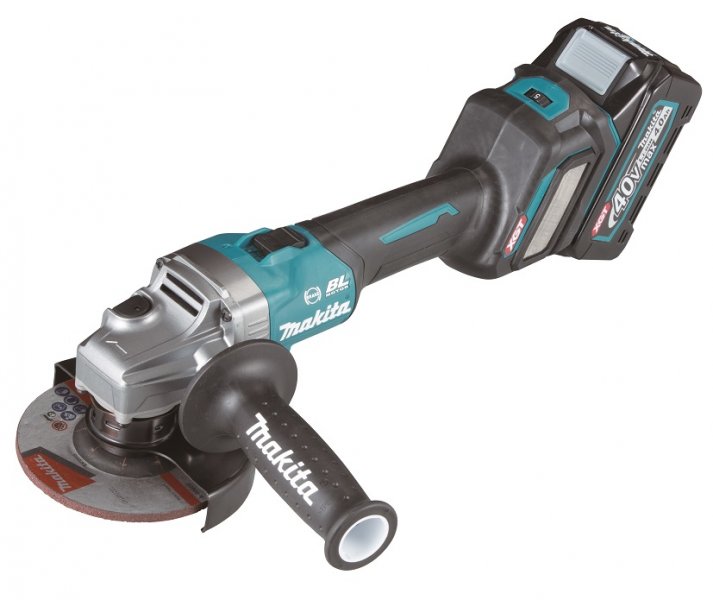 MAKITA GA023GM201 aku úhlová bruska s regulací 125mm Li-ion XGT 40V/4,0Ah Obrázek