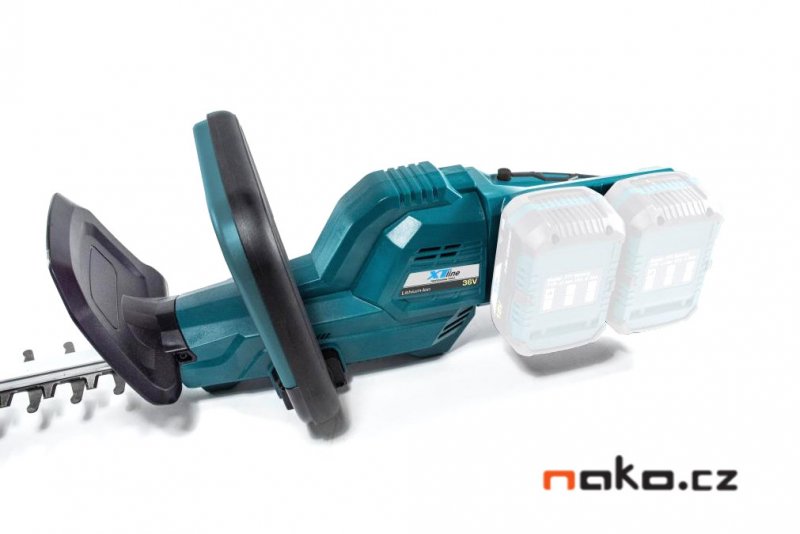 XTline XT102875-2B2 aku nůžky na živý plot 36V (2x18V 2Ah) Obrázek