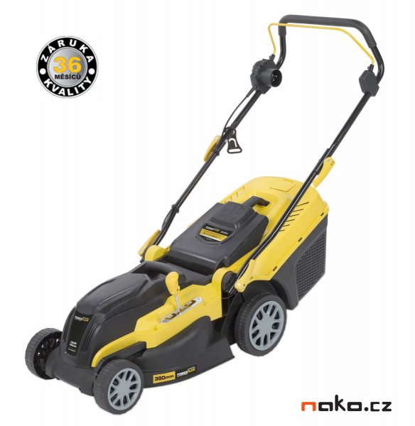 POWERPLUS POWXG6251 elektrická sekačka 38cm 1600W Obrázek