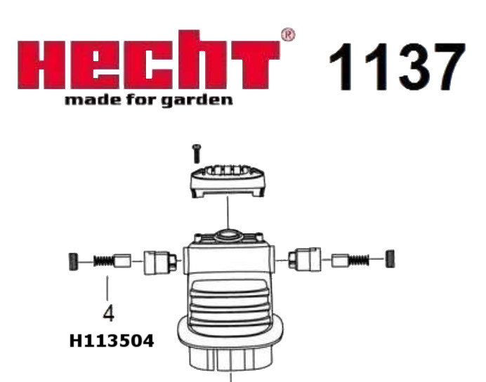 HECHT H113504 uhlíky pro míchadlo HECHT 1137