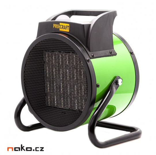 PROCRAFT FP30 elektrický přímotop s ventilátorem a termostatem 25/1500/3000 W Obrázek