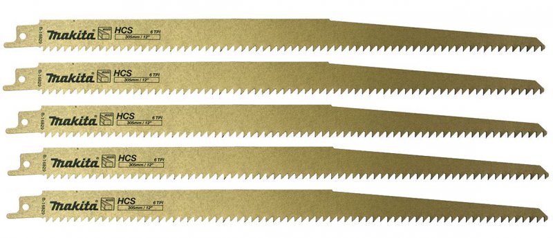 MAKITA B-16829 BIM pilový plátek 305mm - 5ks Obrázek