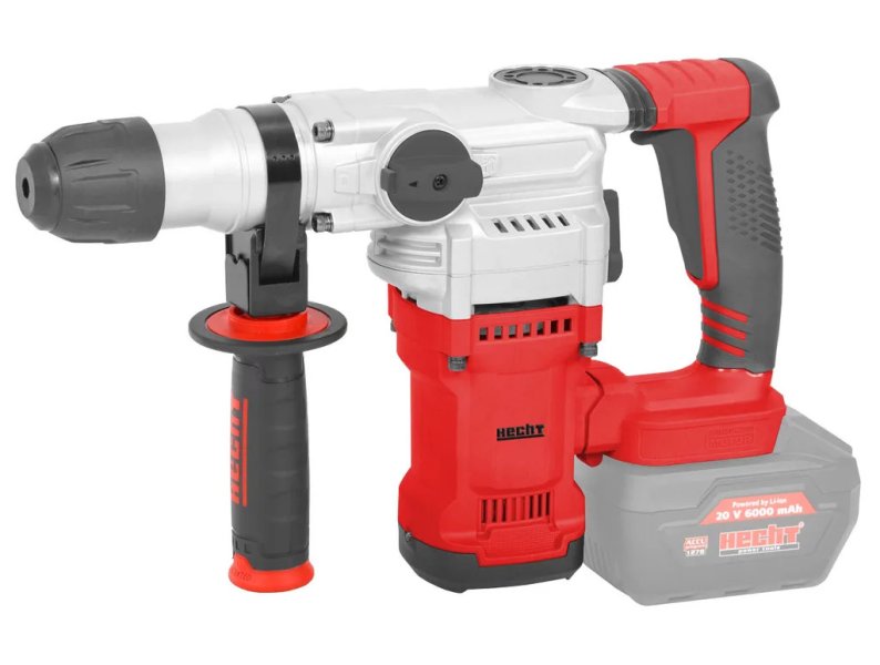 HECHT 1023 aku vrtací a sekací kladivo SDS+ 20V LiIon 4,5J bez aku, ACCU program 1278 Obrázek