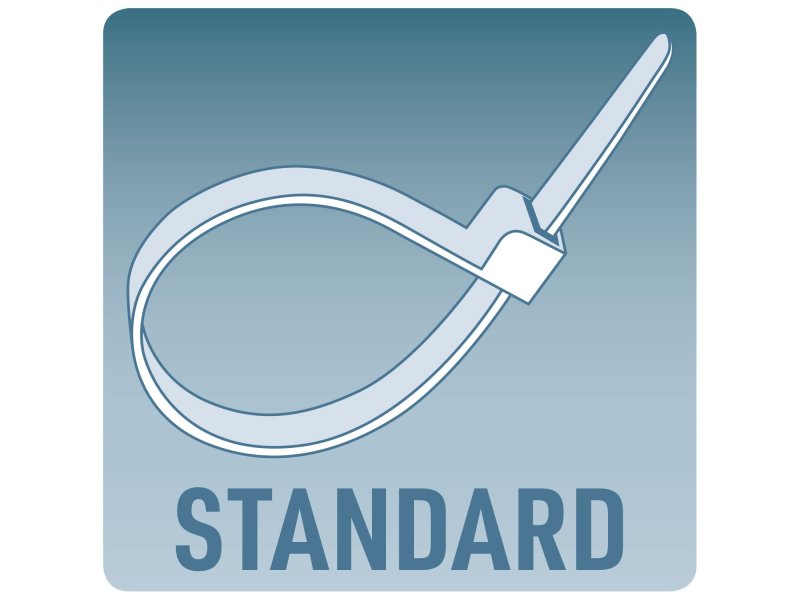 EXTOL PREMIUM 8856166 stahovací pásky na vodiče černé 400x4,8mm - 100ks Obrázek