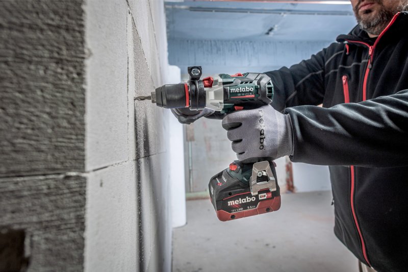 METABO SB 18 LTX BL I příklepová aku vrtačka 18V/2x5,2Ah v metaBOXu 602360650 Obrázek