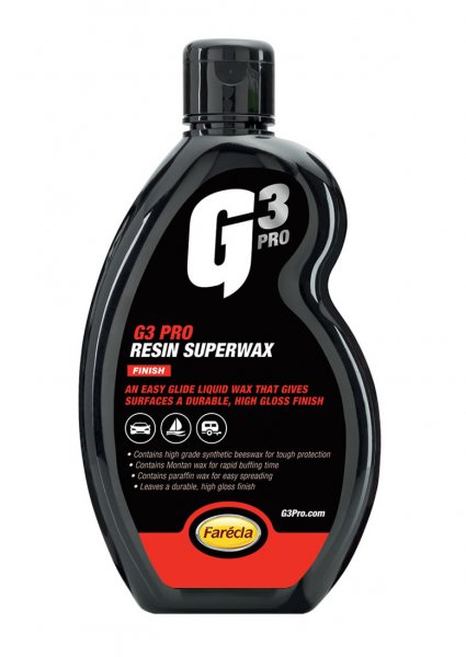 FARÉCLA G3 PRO RESIN SUPERWAX tekutý vosk 500ml Finish 7166 Obrázek