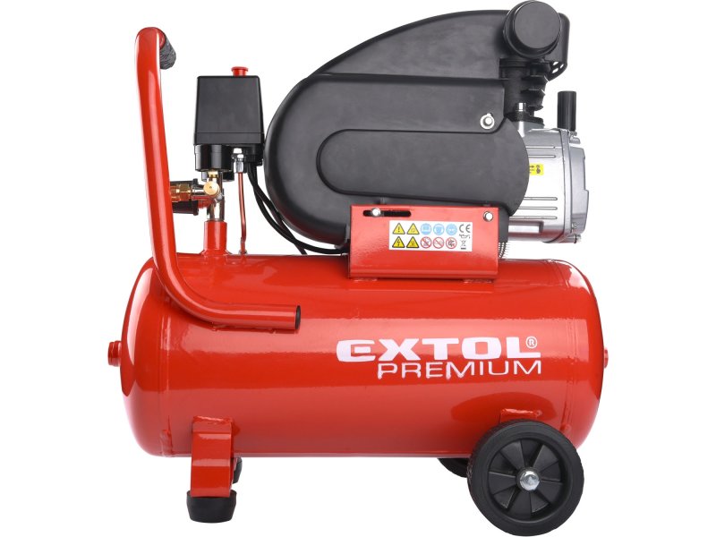 EXTOL PREMIUM 8895310 kompresor olejový, 1500W, 24 l Obrázek